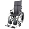 Кресло-коляска инвалидная с регулируемой спинкой и подъёмом голени, ширина сиденья 46 см